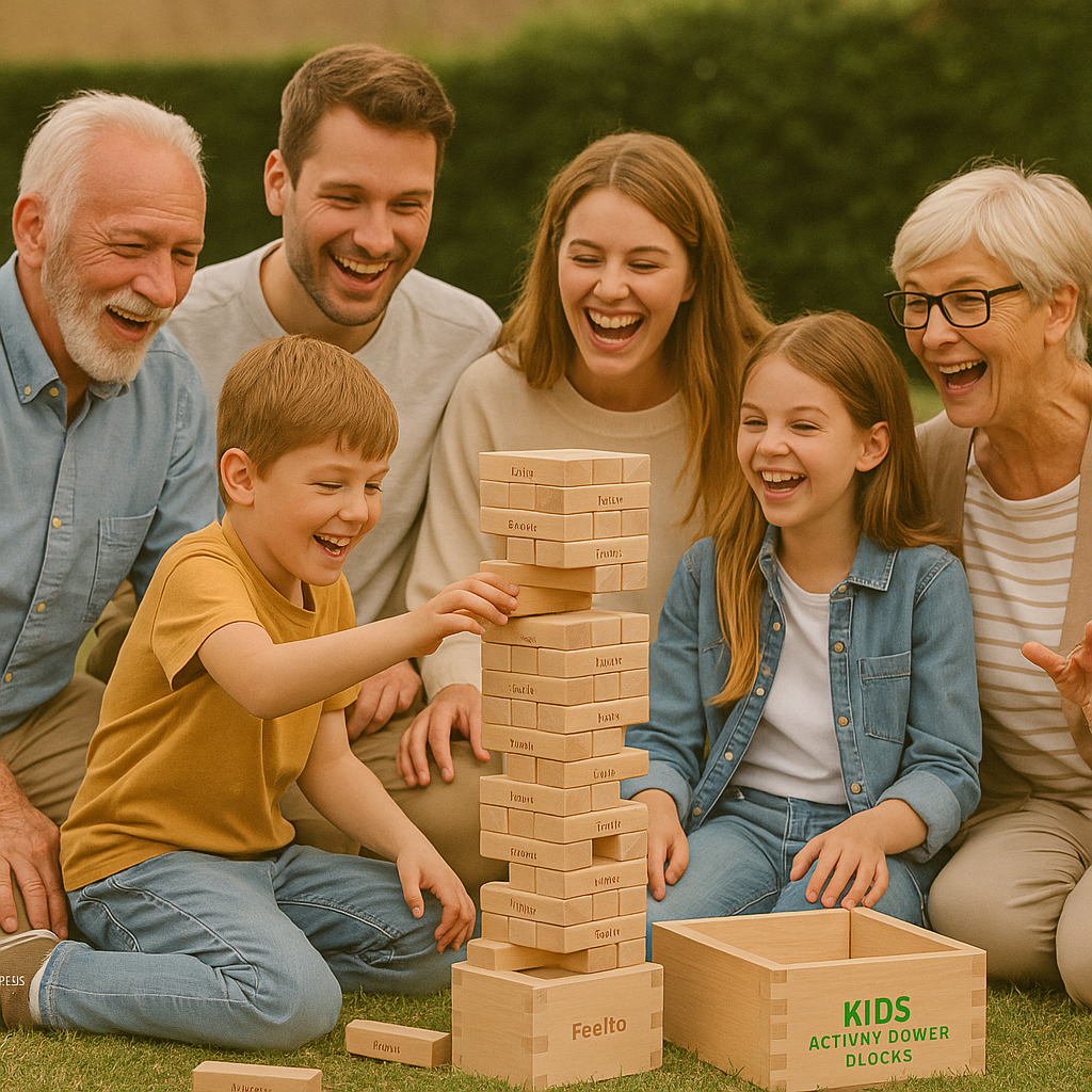 Kids Activity Tower Blocks