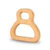 Toy Natural Wooden Teether for Infants (6-12 Months) - Musical Design