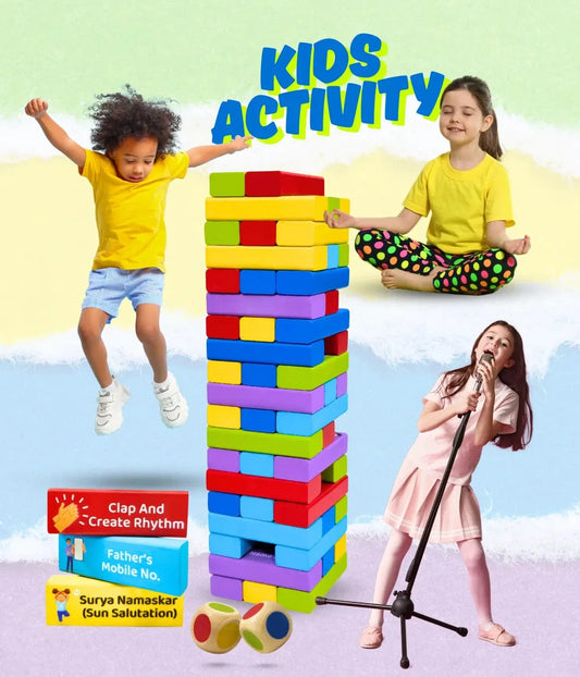 Toy Kids Activity Tower Block
