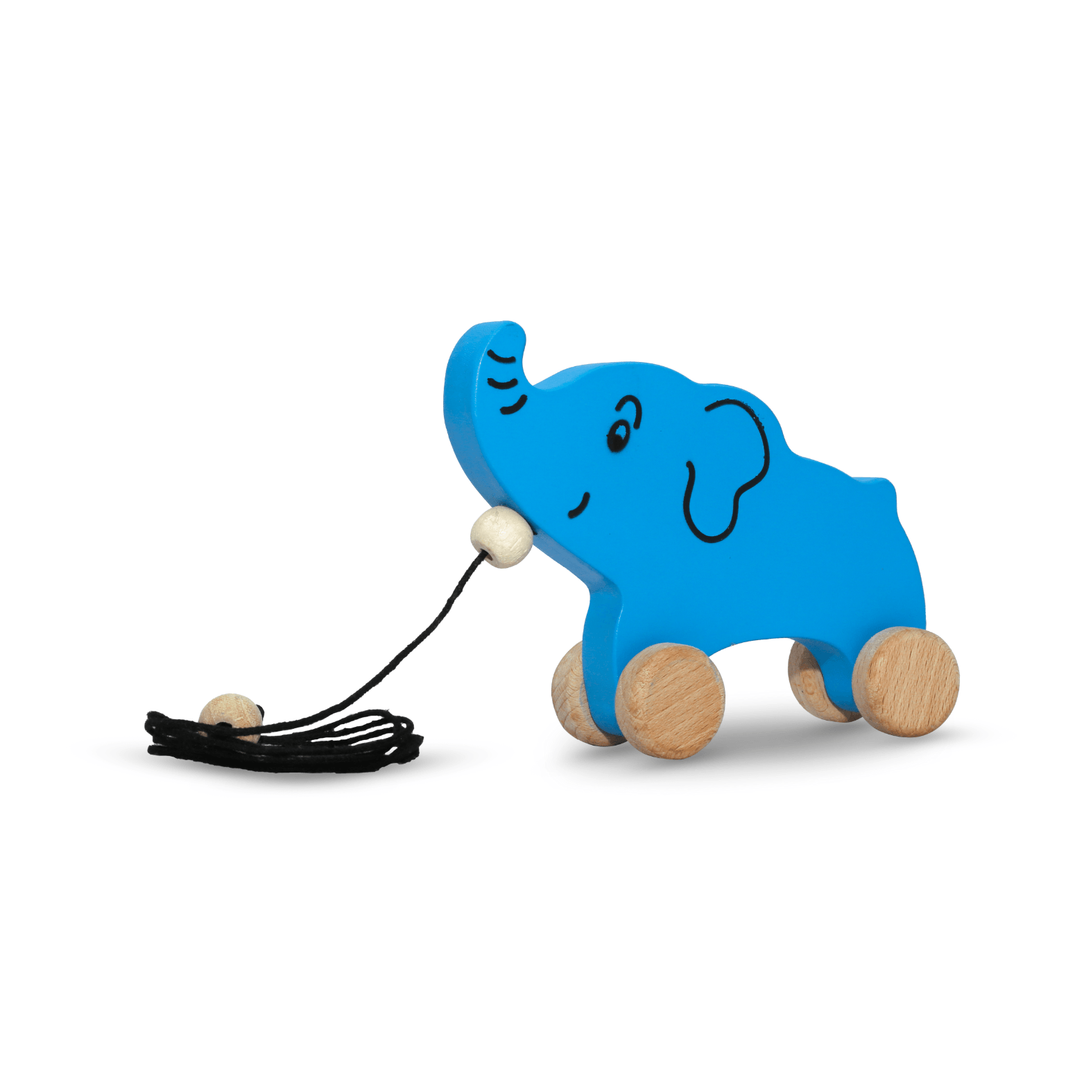 Toy Wooden Pull Along - Elephant toy for kid