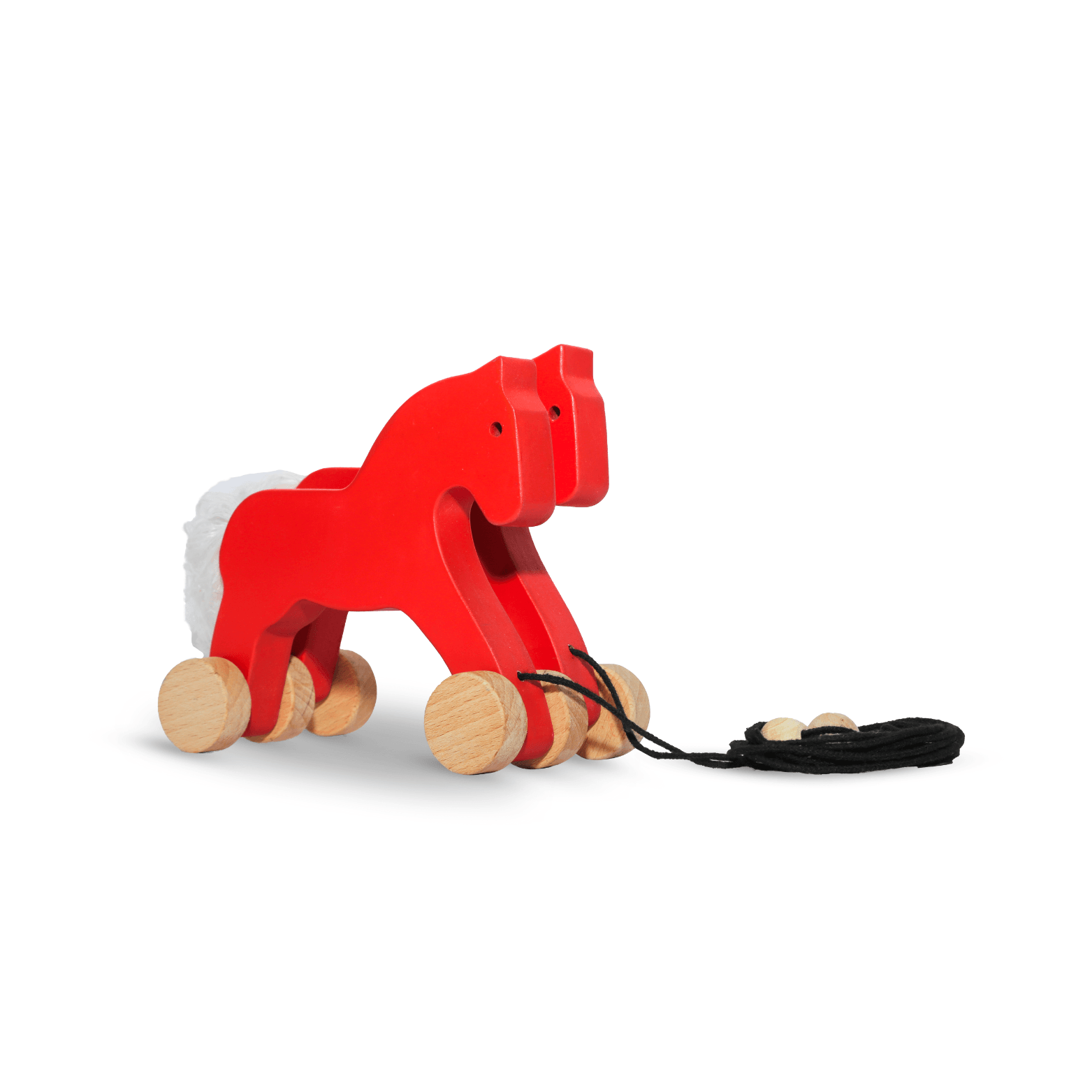 Pull-Along Wooden Horse Toy Fun Engaging Play for Kids