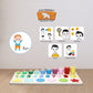 Toy 3-in-1 Educational Activity Board for kid