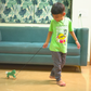 Pull-Along Wooden Horse Toy - Fun & Engaging Play for Kids