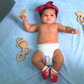Natural Wooden Teether for Infants (6-12 Months) - Musical Design
